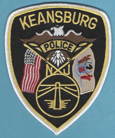 Keansburg New Jersey Police Patch