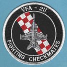U.S. Navy VFA-211 Fighting Checkmates Strike Fighter Squadron Patch