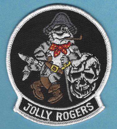 U.S. Navy VF-84 Jolly Rogers Fighter Squadron F-14 Tomcat Patch