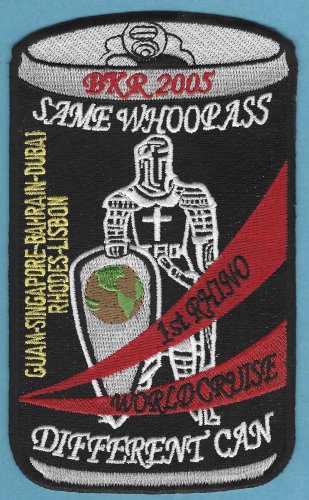 U.S. Navy VF-154 Black Knights Fighter Squadron 2005 Deployment Patch