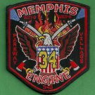 Memphis Fire Department Engine Company 34 Patch