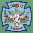 Boston Fire Department Engine Company 41 Patch