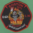 Boston Fire Department Engine 53 Ladder 16 Company Patch