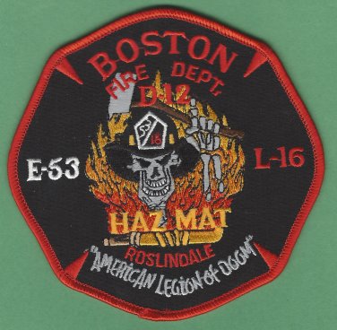 Boston Fire Department Engine 53 Ladder 16 Company Patch