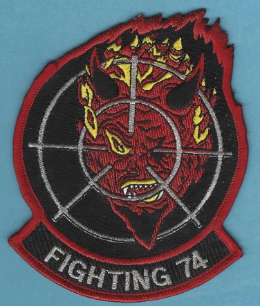 U.S. Air Force 74th Fighter Squadron Be-Devilers Patch