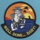 U.S. Navy VF-84 Jolly Rogers Fighter Squadron F-14 Tomcat Patch U.S. Navy VF-84 Jolly Rogers Fighter Squadron F-14 Tomcat Patch