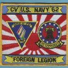 U.S. Navy CV-62 USS Independence Foreign Legion Patch U.S. Navy CV-62 USS Independence Foreign Legion Patch