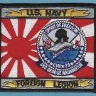 U.S. Navy CV-73 USS George Washington Foreign Legion Patch U.S. Navy CV-73 USS George Washington Foreign Legion Patch
