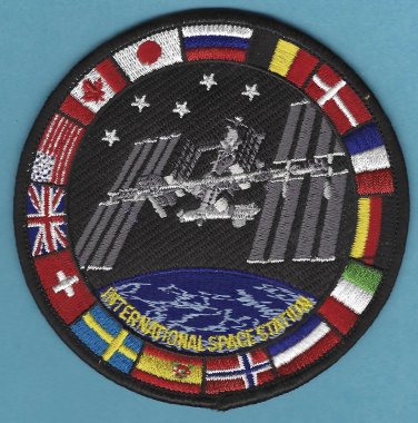 NASA International Space Station Patch