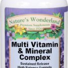 Multi Vitamin & Mineral Complex / Timed Release, 60 tablets (Nature's Wonderland)