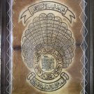 Islamic Calligraphy made of goat skin for wall hanging