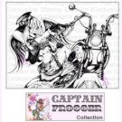 Captain Froggers Angels Unmounted Rubber Stamp