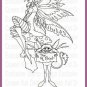 The Brat Unmounted Rubber Stamp by Amy Brown