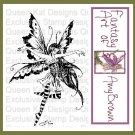 Beautiful Dancer Unmounted Rubber Stamp by Amy Brown