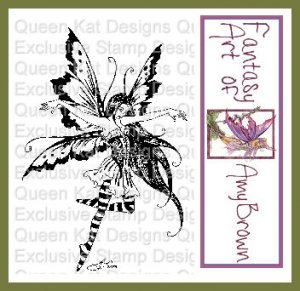 Beautiful Dancer Unmounted Rubber Stamp by Amy Brown