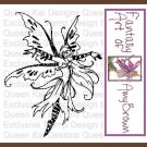 Jasmine Fairy Unmounted Rubber Stamp by Amy Brown