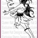 Amber Fairy Unmounted Rubber Stamp by Amy Brown