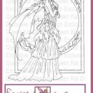 In Thought Fairy Unmounted Rubber Stamp by Amy Brown