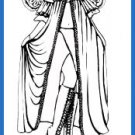 Demi Unmounted Rubber Stamp by Myka Jelina