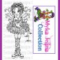 Piper Unmounted Rubber Stamp by Myka Jelina