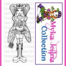 Sadie Unmounted Rubber Stamp by Myka Jelina