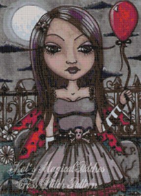 Nixie Cross Stitch Pattern by Maigan Lynn