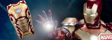 Official 86hero Marvel Iron man Mark XLII Armor ironman Case Cover with LED for Apply iPhone 5