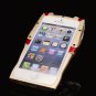 Official 86hero Marvel Iron man Mark XLII Armor ironman Case Cover with LED for Apply iPhone 5