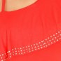 One Shoulder Ruffle top