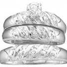 Trio Wedding Ring Set