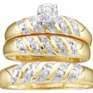 Engagement Ring Wedding Set