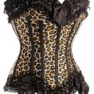 Leopard Corset - Free shipping Worldwide