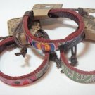 Fashion Bracelet-Leather w/Design--#RJW-335  Assorted design