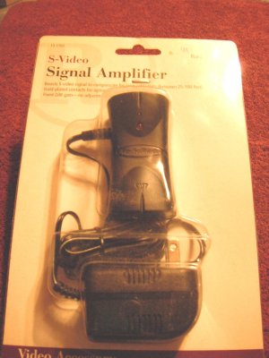 New S-Video Signal Amplifier by Radio Shack