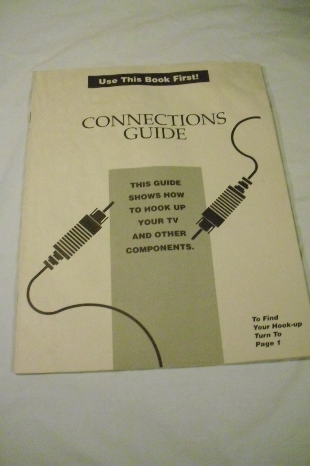 Connections Guide 1994 Thomson Consumer Electronics, Inc.
