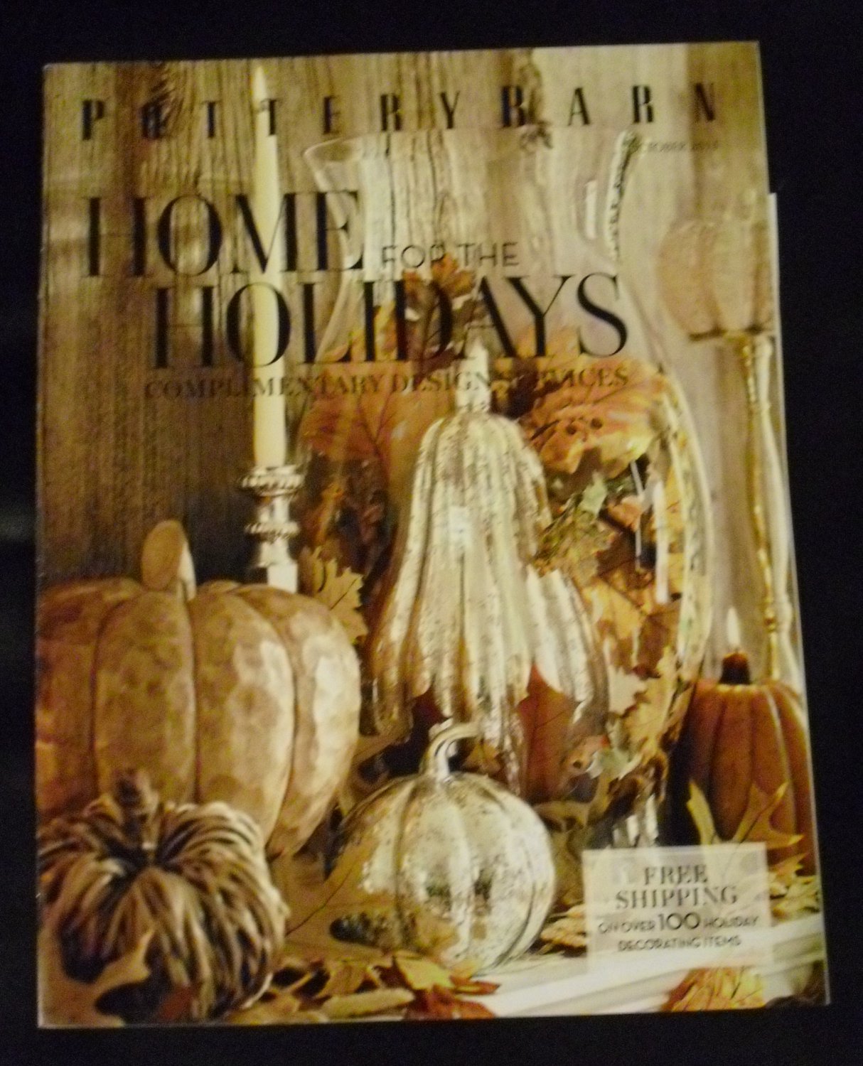 Pottery Barn Catalogue October 2011