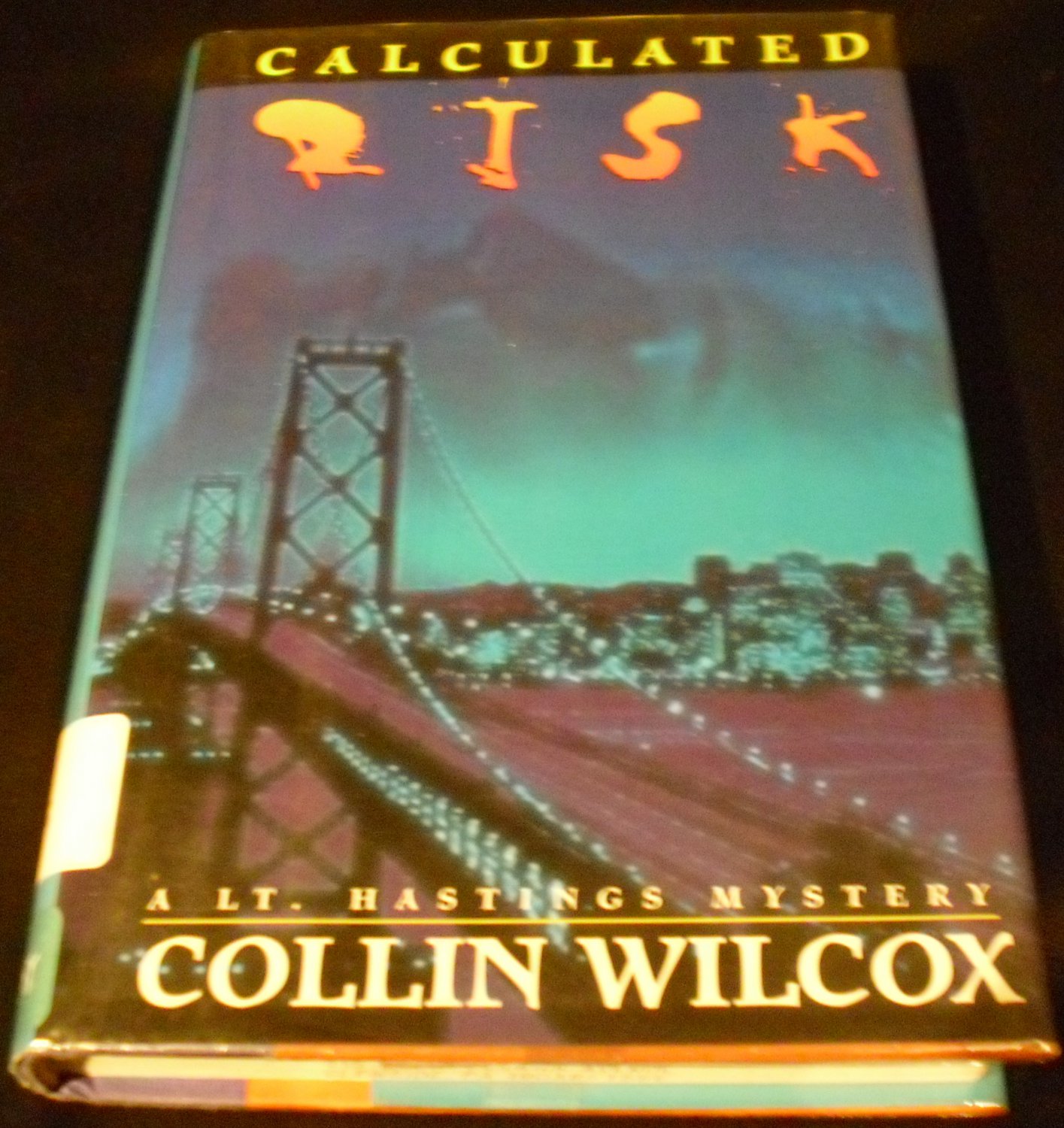 Calculated Risk by Collin Wilcox (1995, Hardcover)