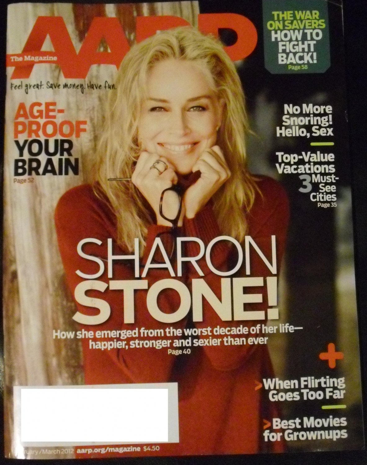 AARP Magazine March April 2012