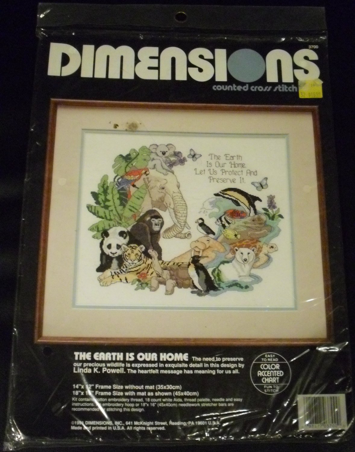Dimensions Counted Cross Stitch "The Earth is Our Home"