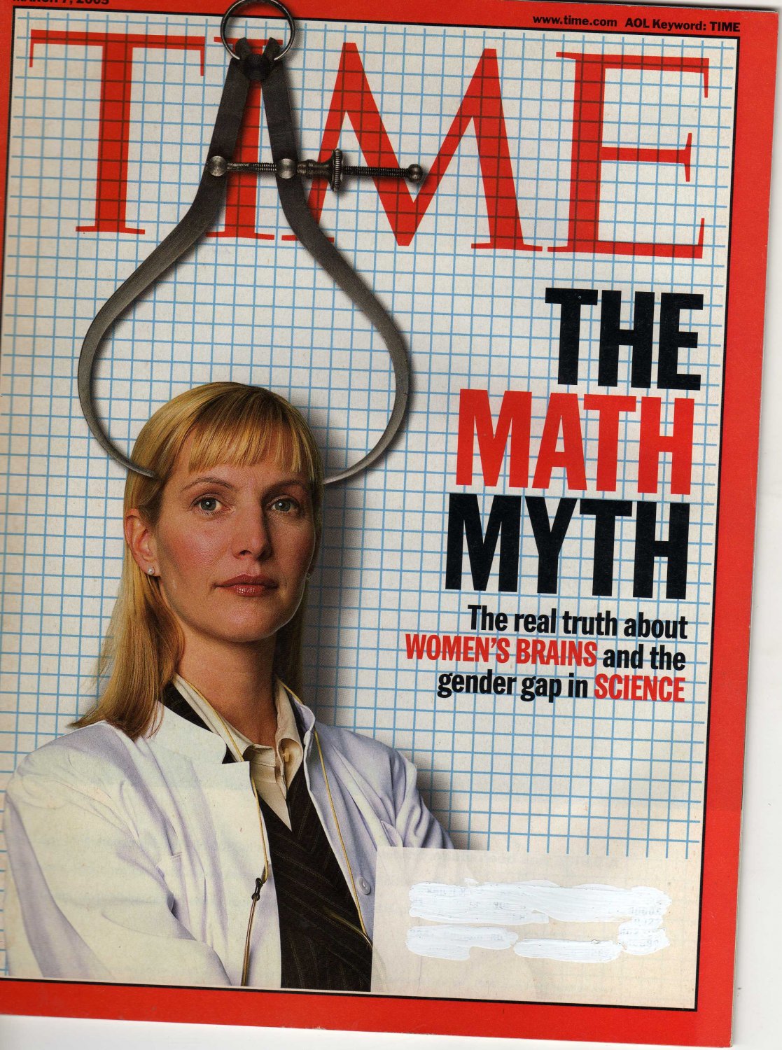 TIME Magazine March 7, 2005 (The Math Myth)