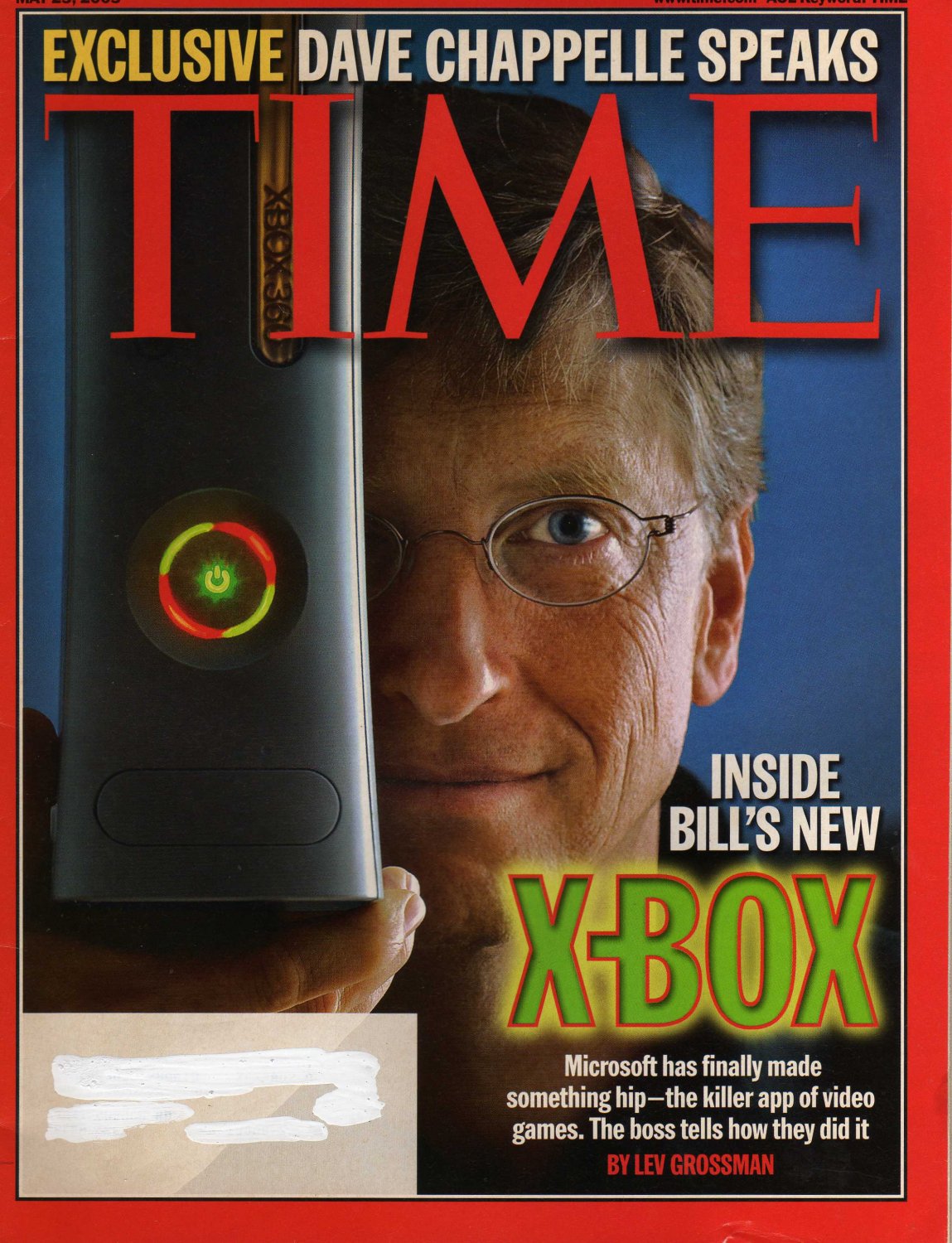 TIME Magazine May 23, 2005 (Inside Bill's New X-BOX)