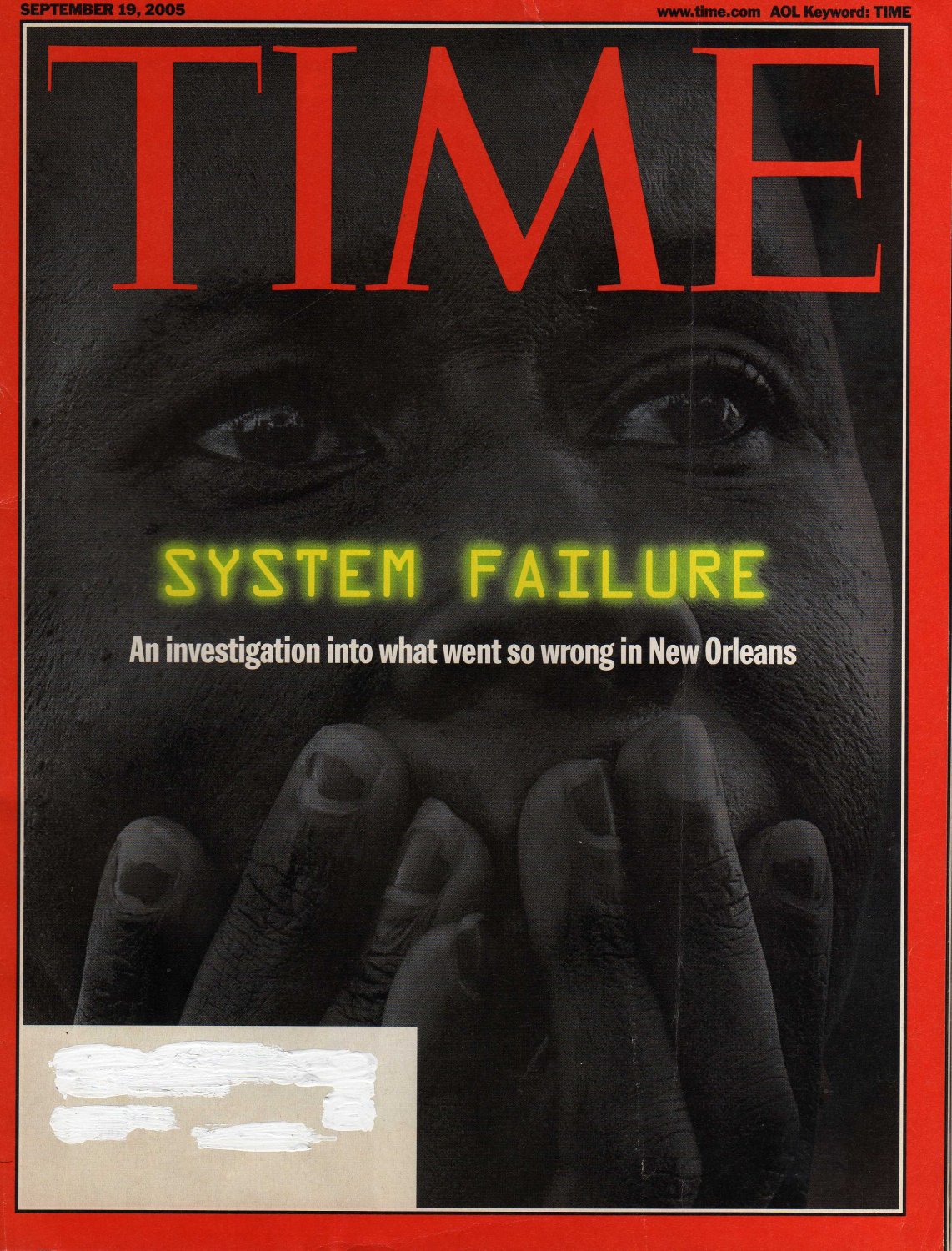 TIME Magazine September 19, 2005 (System Failure)