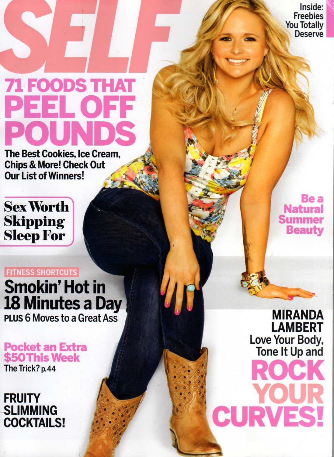 Self Magazine (June 2012) Miranda Lambert (Single Issue Magazine)