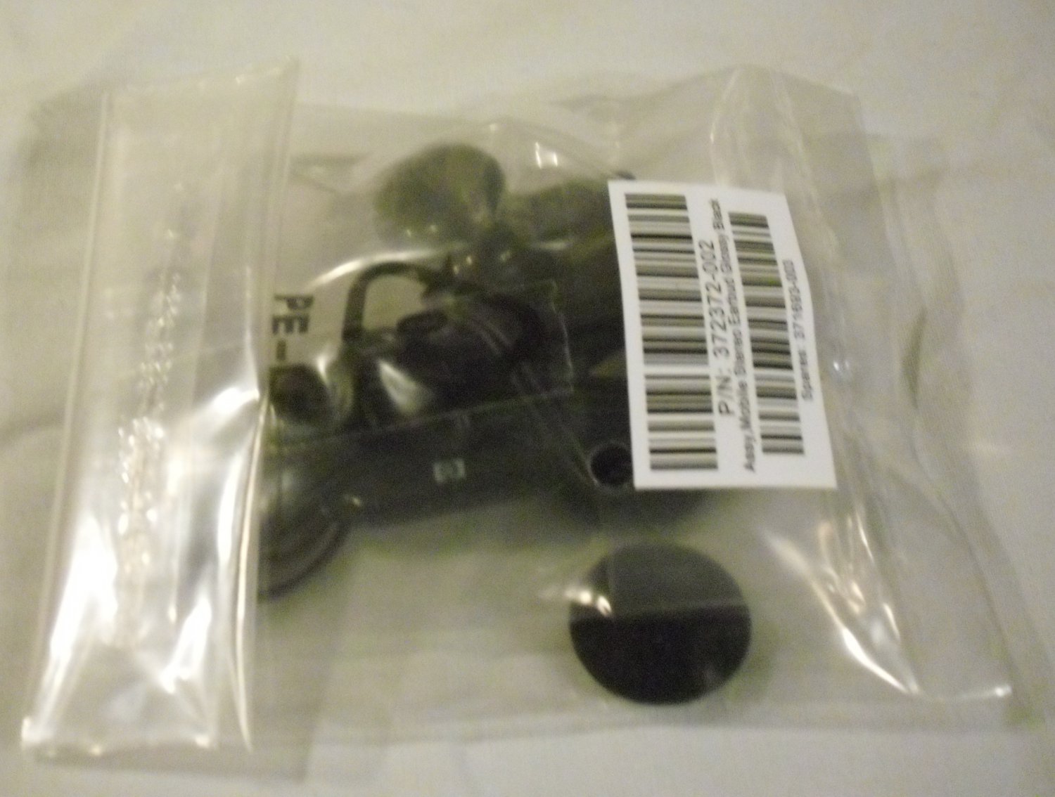 HP Wired Earbud Headset With Inline Volume Control 372372002