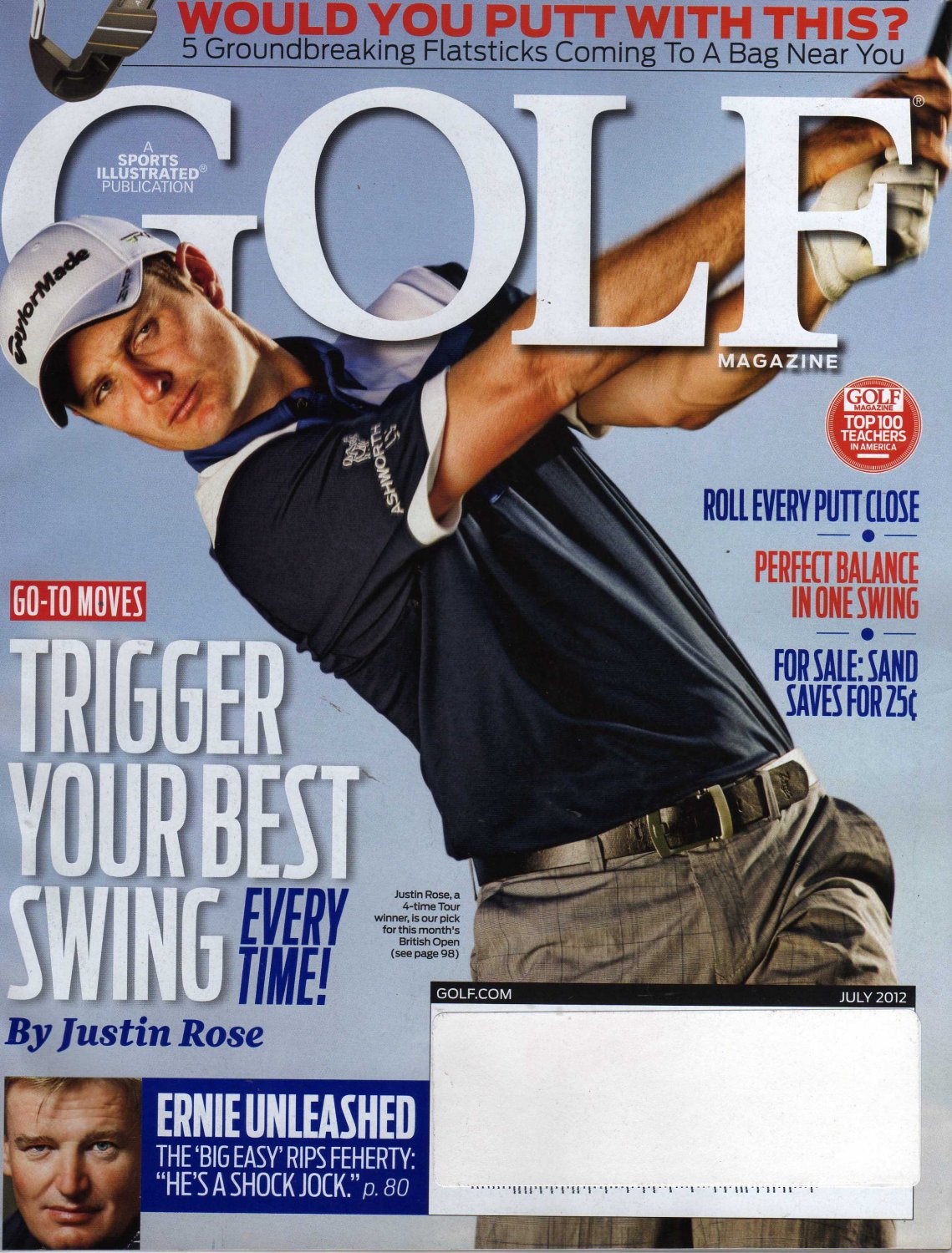 GOLF Magazine (July 2012) Trigger Your Best Swing, Every Time
