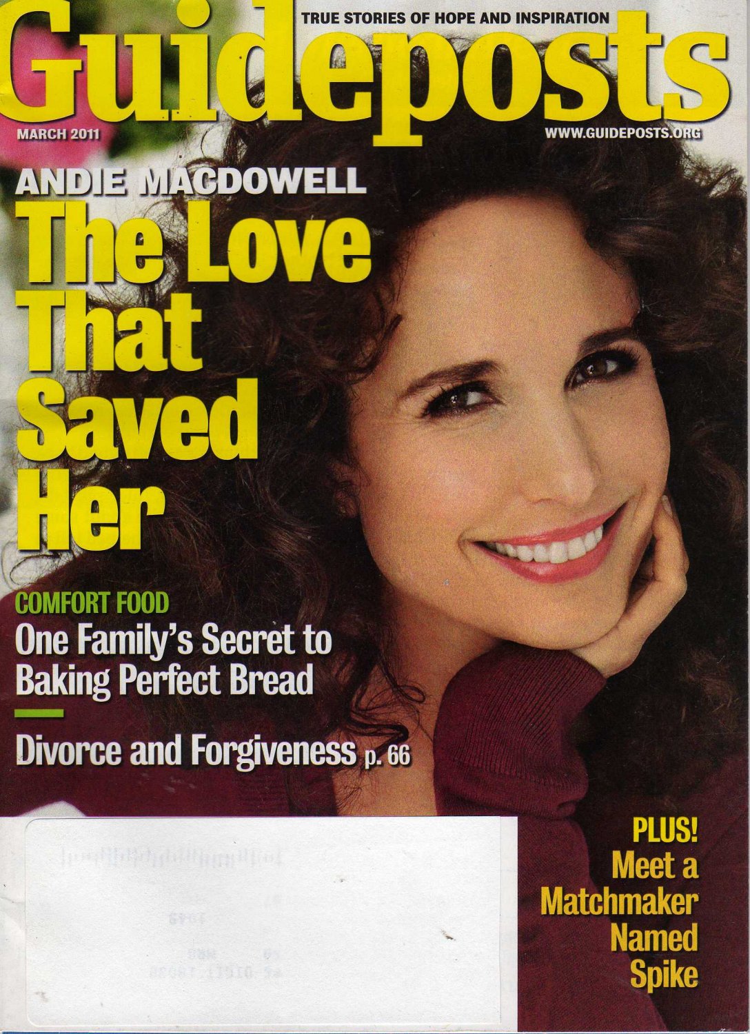 Guideposts Magazine: March 2011