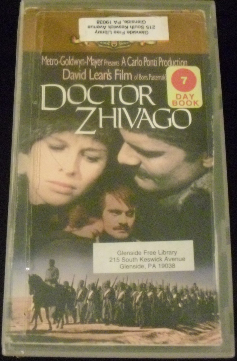 Doctor Zhivago (VHS Tape -Dec 4, 1992)