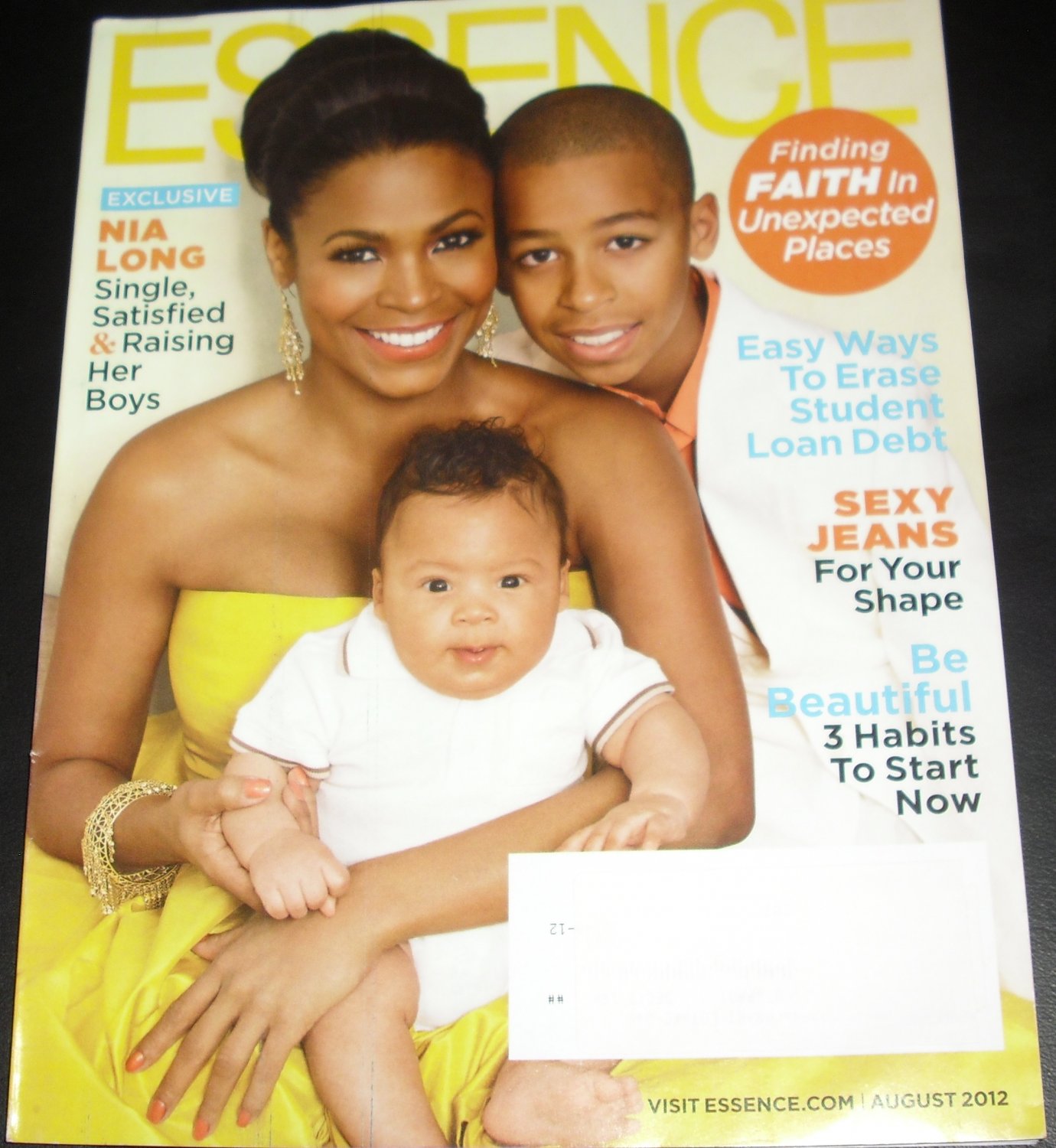 Essence Magazine August 2012 Nia Long