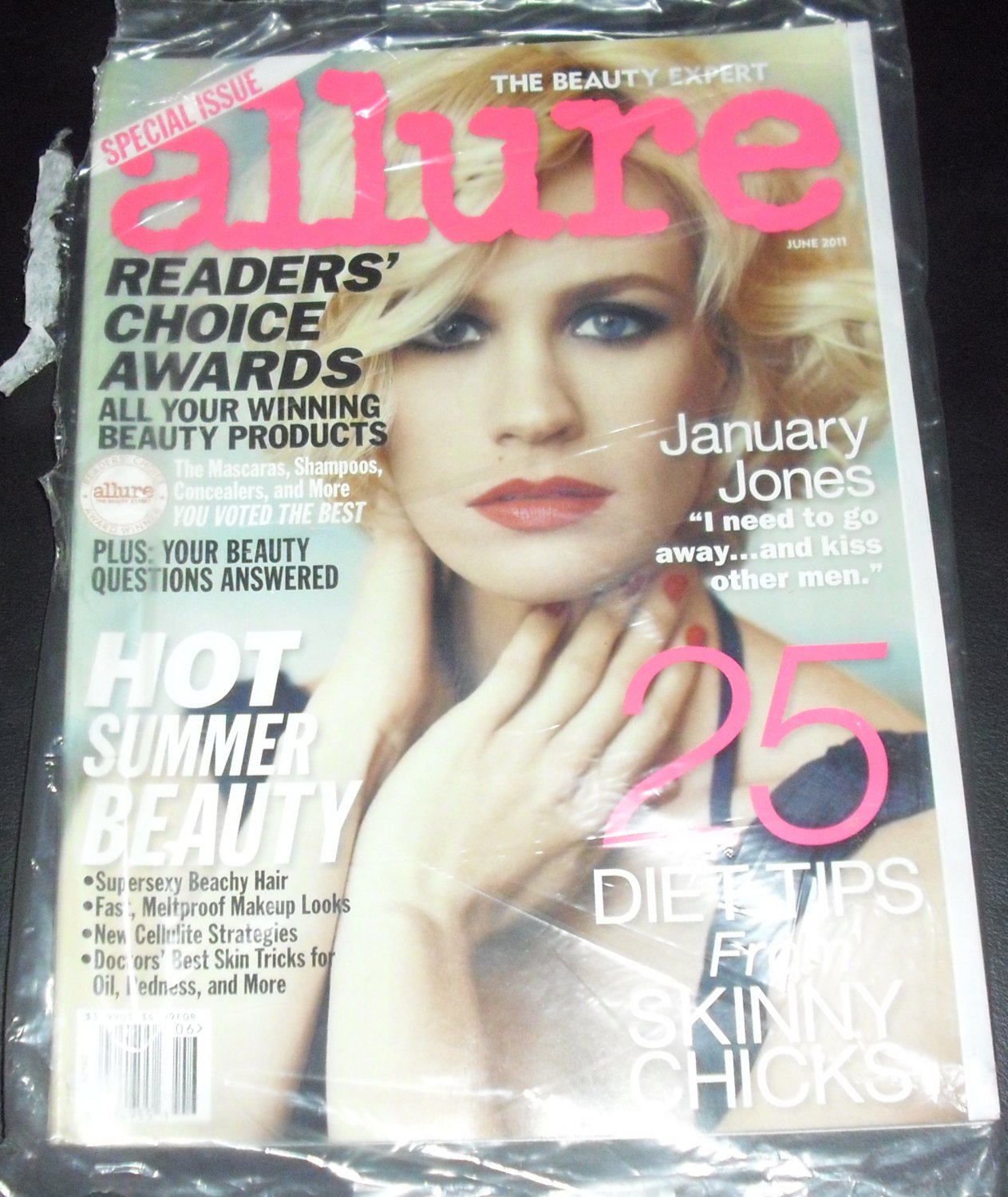 Allure Magazine June 2011 January Jones Special Issue