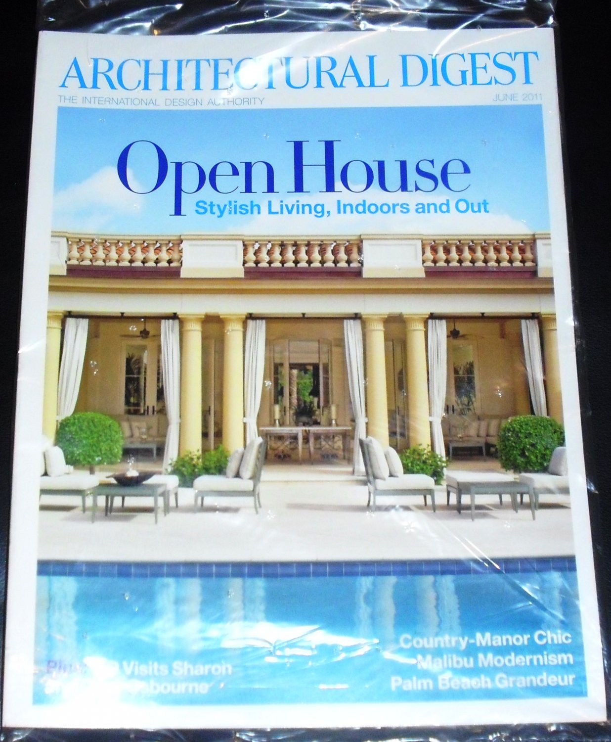 Architectural Digest, June 2011: Open House Stylish Living, Indoors and Out